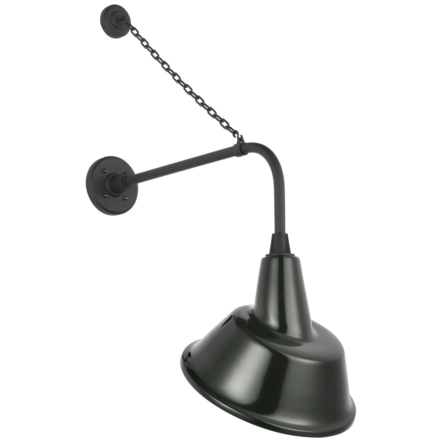 Visual Comfort Signature - TOB 2810MBK/S3-G - LED Barn Light - Academy Barn Light - Matte Black