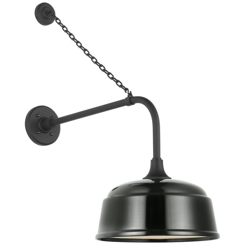 Visual Comfort Signature - TOB 2810MBK/S6-G - LED Barn Light - Academy Barn Light - Matte Black