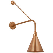 Visual Comfort Signature - TOB 2810SC/S10-SC - LED Barn Light - Academy Barn Light - Soft Copper