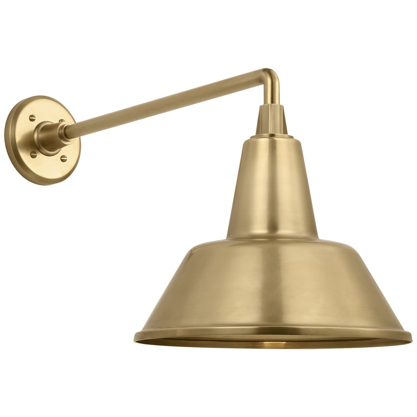 Visual Comfort Signature - TOB 2812HAB/S1-HAB - LED Barn Light - Academy Barn Light - Hand-Rubbed Antique Brass