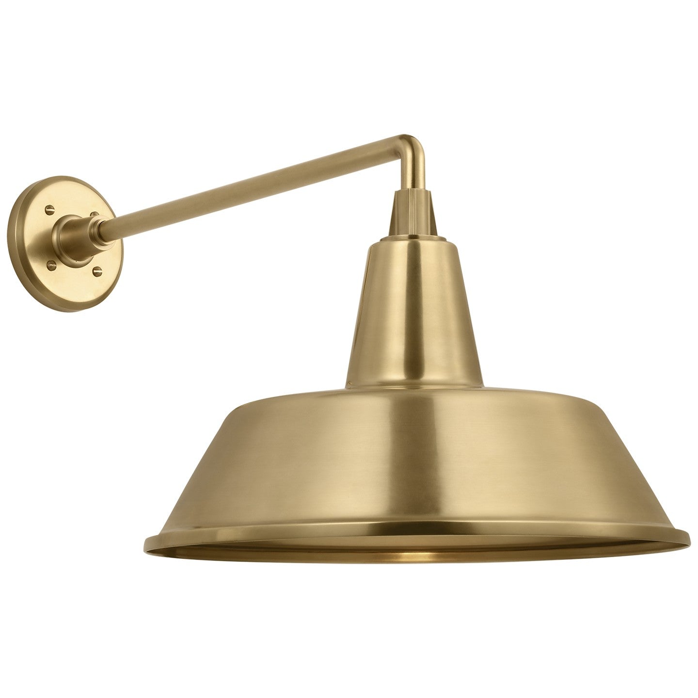 Visual Comfort Signature - TOB 2812HAB/S2-HAB - LED Barn Light - Academy Barn Light - Hand-Rubbed Antique Brass