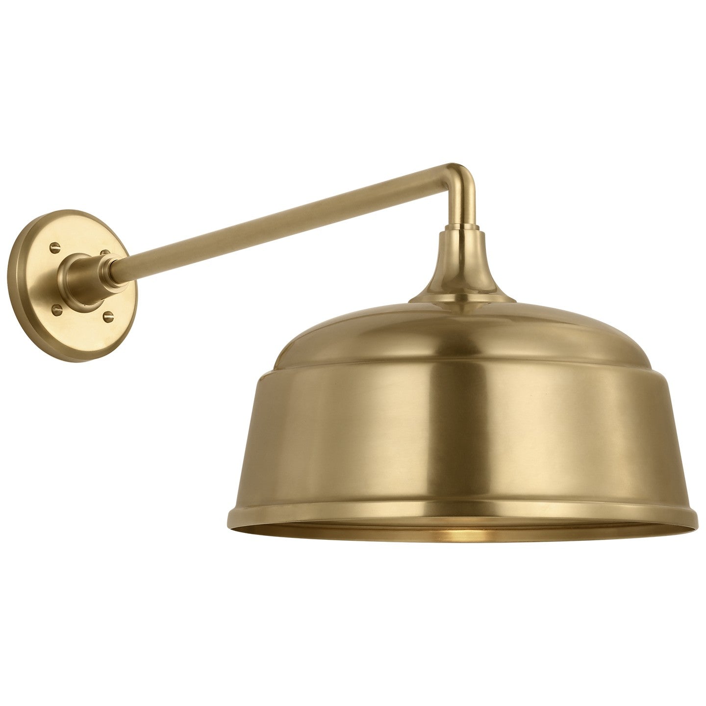 Visual Comfort Signature - TOB 2812HAB/S6-HAB - LED Barn Light - Academy Barn Light - Hand-Rubbed Antique Brass