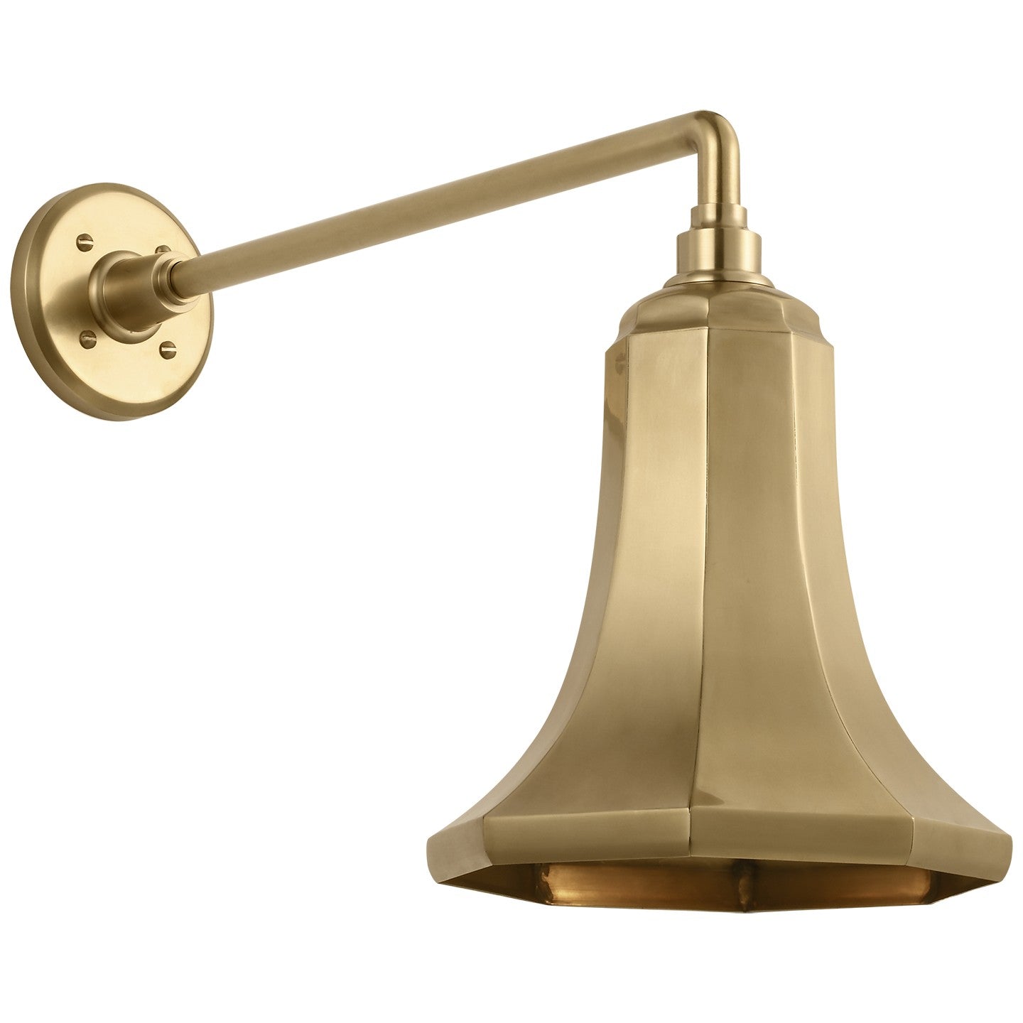 Visual Comfort Signature - TOB 2812HAB/S9-HAB - LED Barn Light - Academy Barn Light - Hand-Rubbed Antique Brass