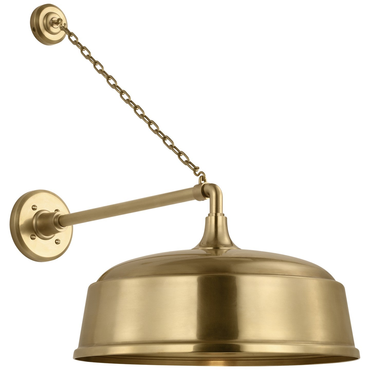 Visual Comfort Signature - TOB 2813HAB/S7-HAB - LED Barn Light - Academy Barn Light - Hand-Rubbed Antique Brass