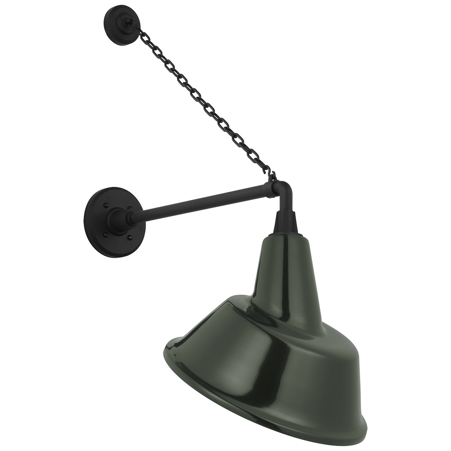 Visual Comfort Signature - TOB 2813MBK/S3-G - LED Barn Light - Academy Barn Light - Matte Black