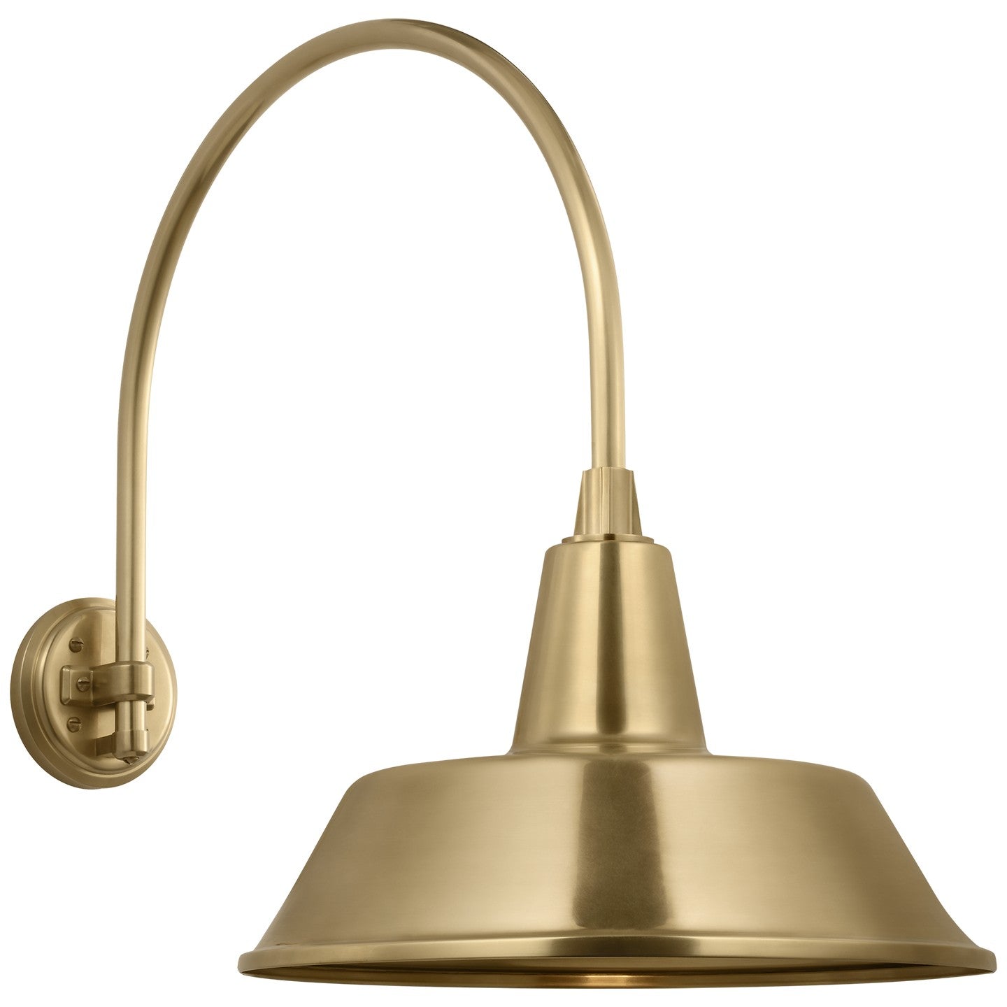 Visual Comfort Signature - TOB 2815HAB/S2-HAB - LED Barn Light - Academy Barn Light - Hand-Rubbed Antique Brass