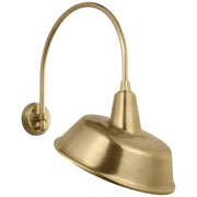 Visual Comfort Signature - TOB 2815HAB/S4-HAB - LED Barn Light - Academy Barn Light - Hand-Rubbed Antique Brass