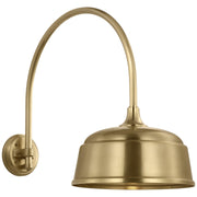 Visual Comfort Signature - TOB 2815HAB/S6-HAB - LED Barn Light - Academy Barn Light - Hand-Rubbed Antique Brass