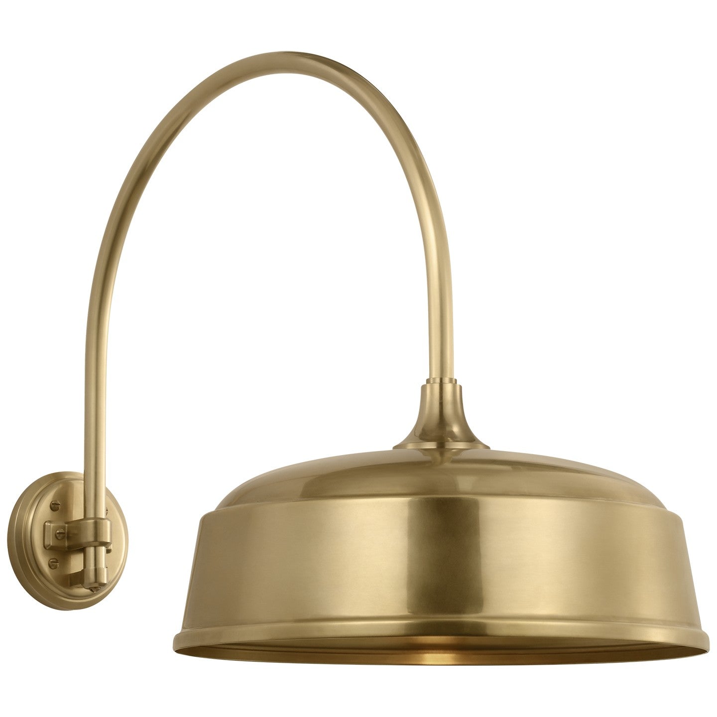 Visual Comfort Signature - TOB 2815HAB/S7-HAB - LED Barn Light - Academy Barn Light - Hand-Rubbed Antique Brass