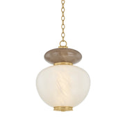 Corbett Lighting - 498-14-VB - LED Pendant - Syros - Vintage Brass