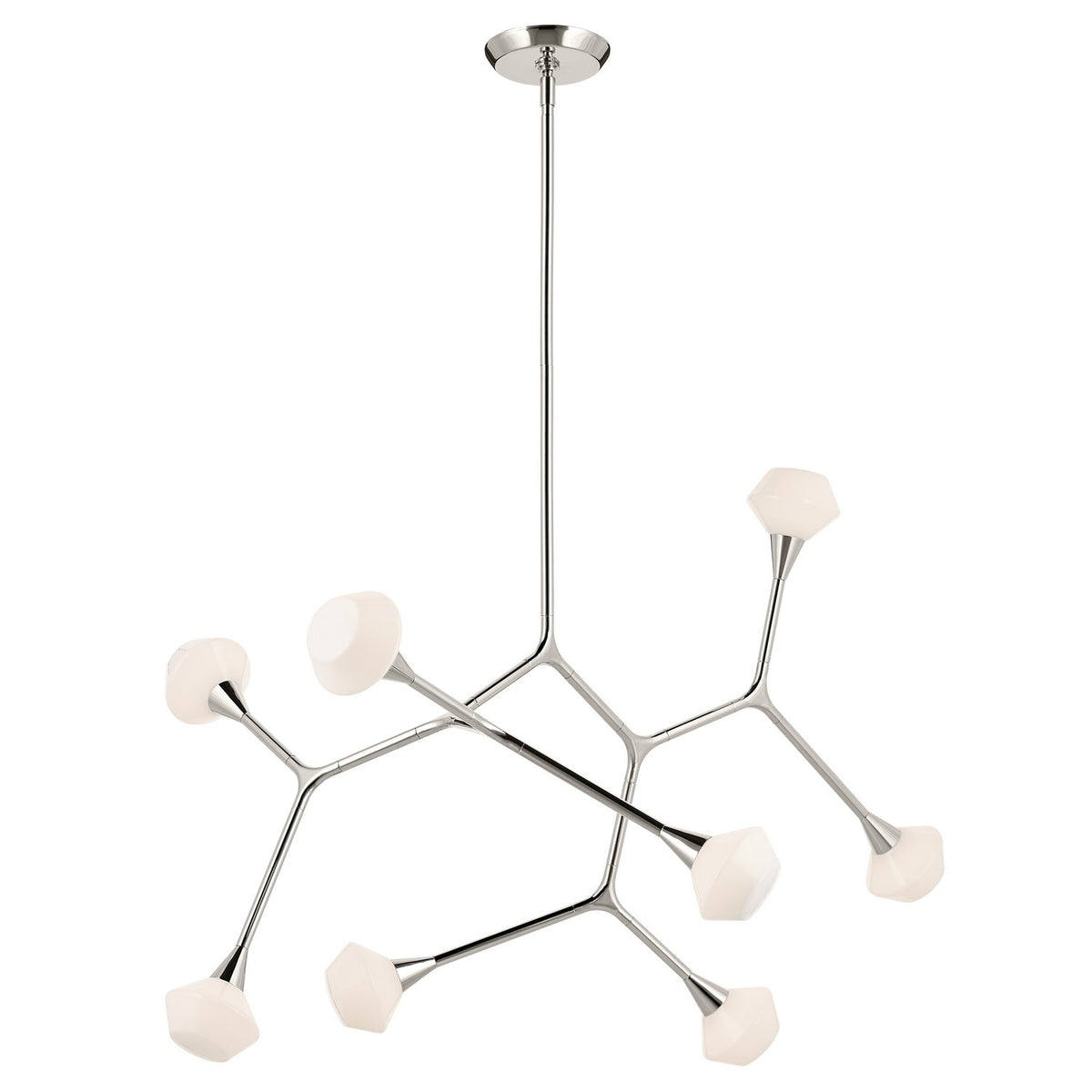 Kichler - 52763PN - LED Chandelier - Cassius - Polished Nickel