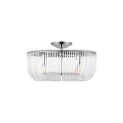 Visual Comfort Studio - CF1144PN - Four Light Flush Mount - Pierce - Polished Nickel
