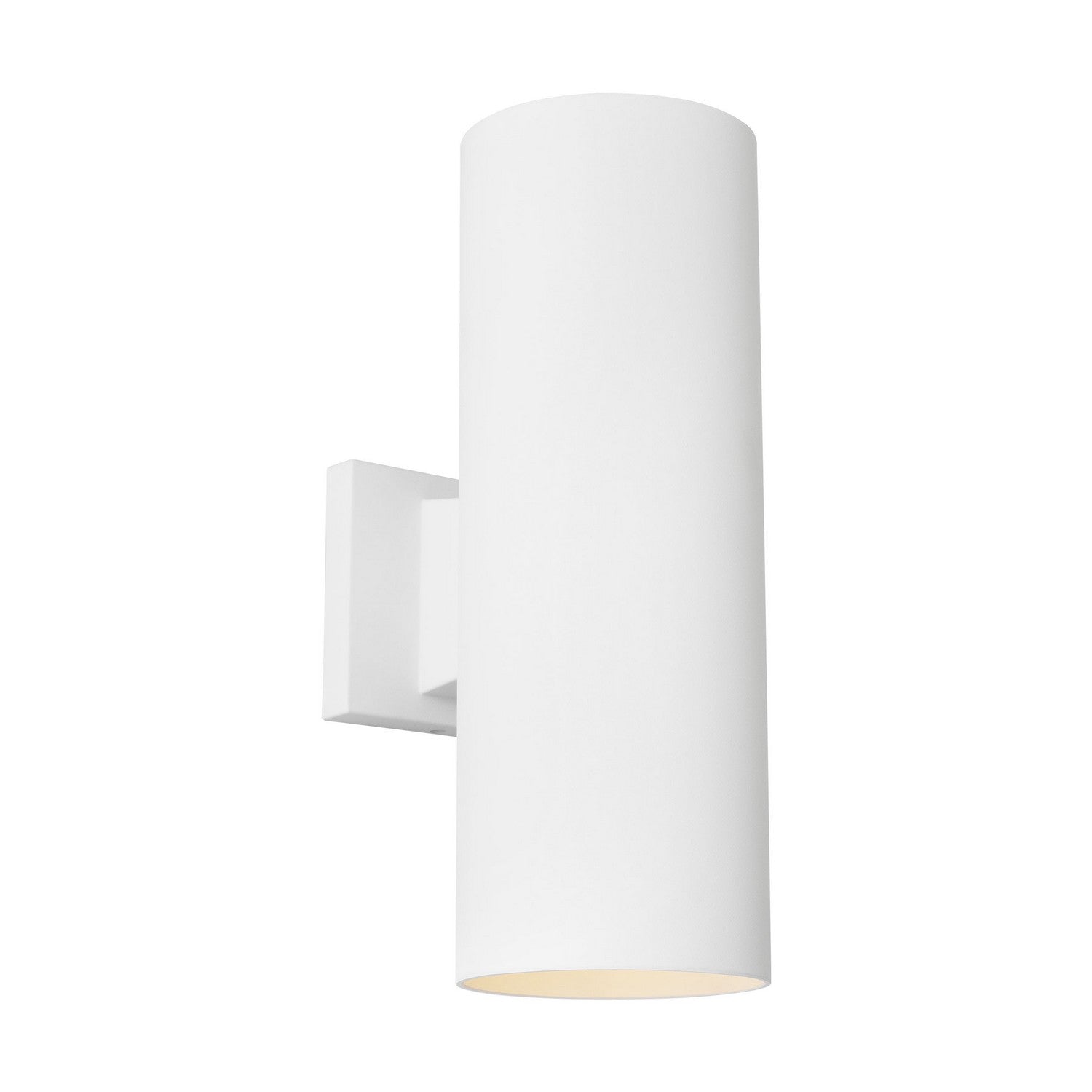 Visual Comfort Studio - SLO1152OTW - Two Light Wall Lantern - Outdoor Cylinders - Outdoor Textured White