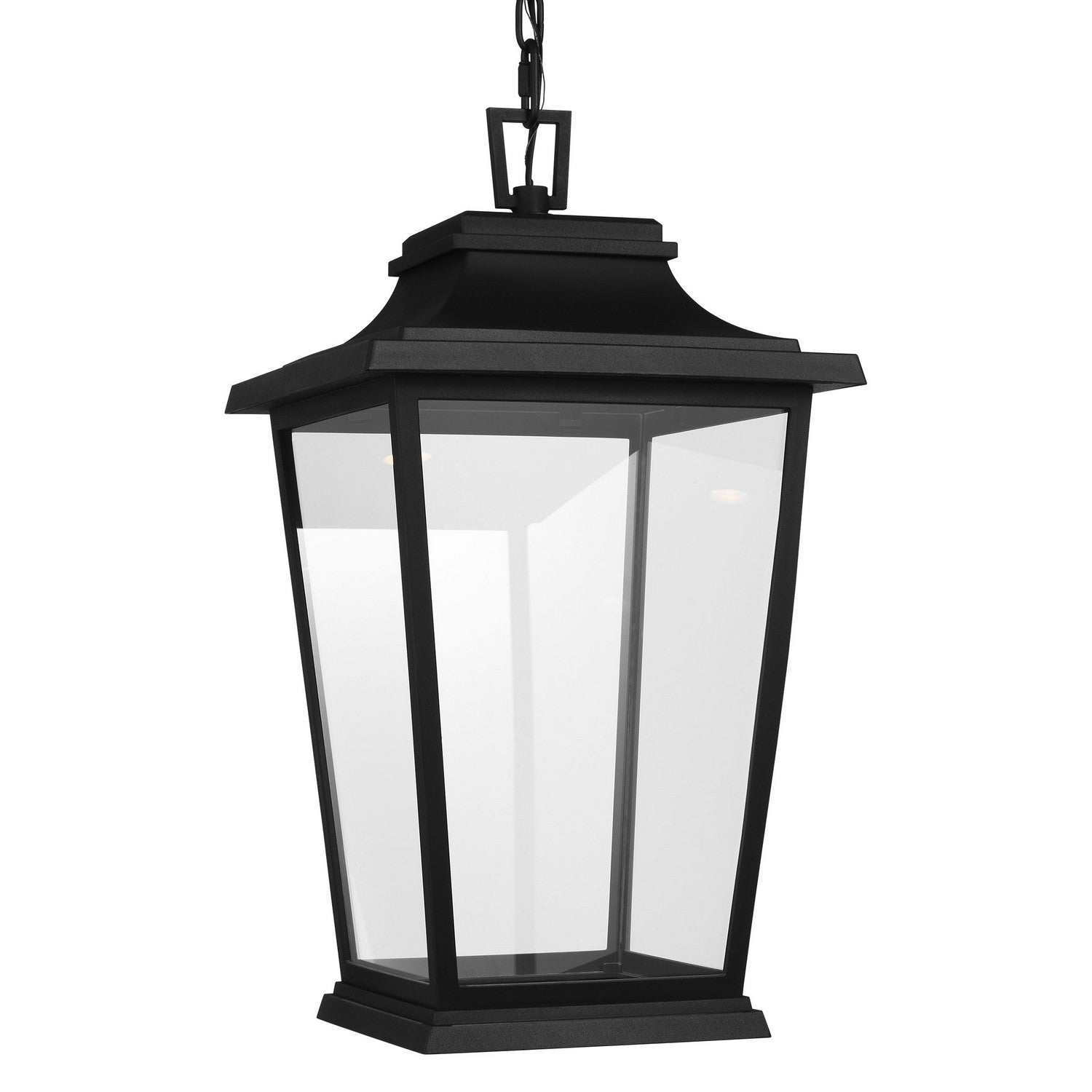 Visual Comfort Studio - SLO1271TXB - LED Hanging Lantern - Warren - Textured Black