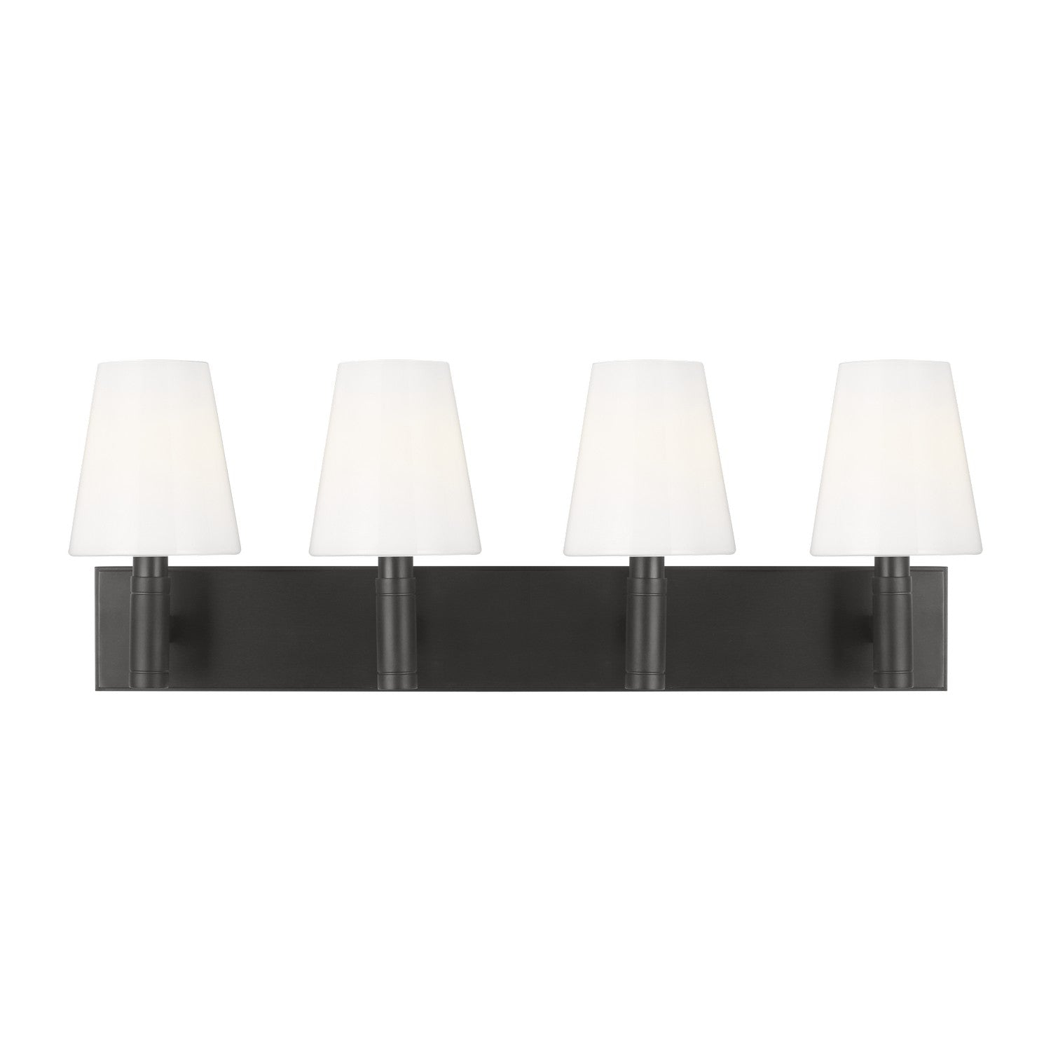 Visual Comfort Studio - TV1044AI - Four Light Vanity - Beckham Classic - Aged Iron