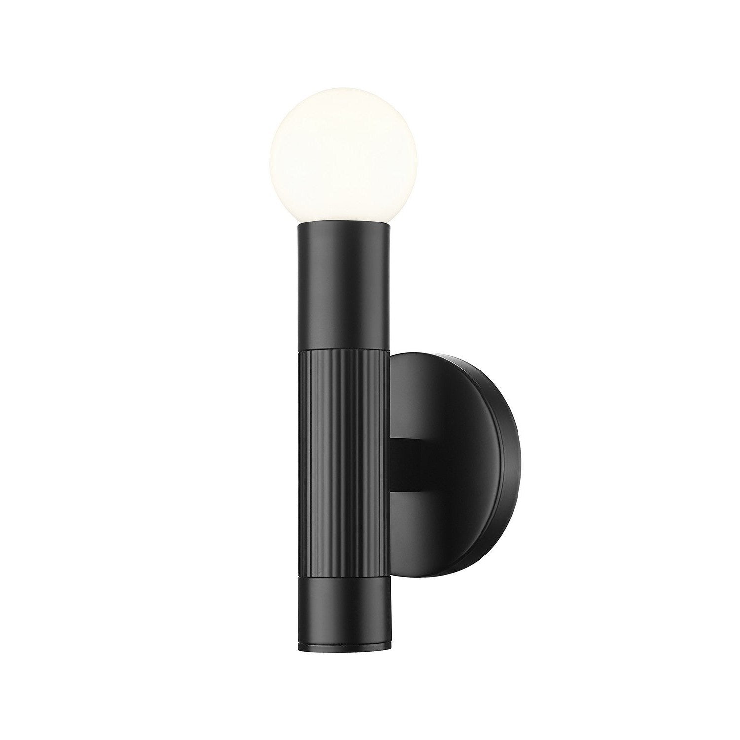 Z-Lite - 1956-1S-MB - One Light Wall Sconce - Stari - Matte Black