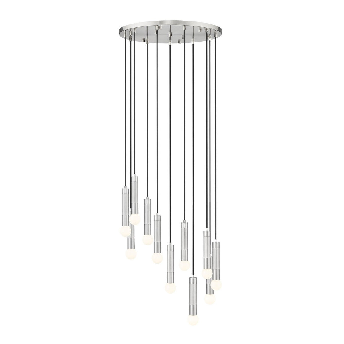 Z-Lite - 1956P-11R-BN - 11 Light Chandelier - Stari - Brushed Nickel