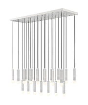 Z-Lite - 1956P-23L-BN - 23 Light Linear Chandelier - Stari - Brushed Nickel