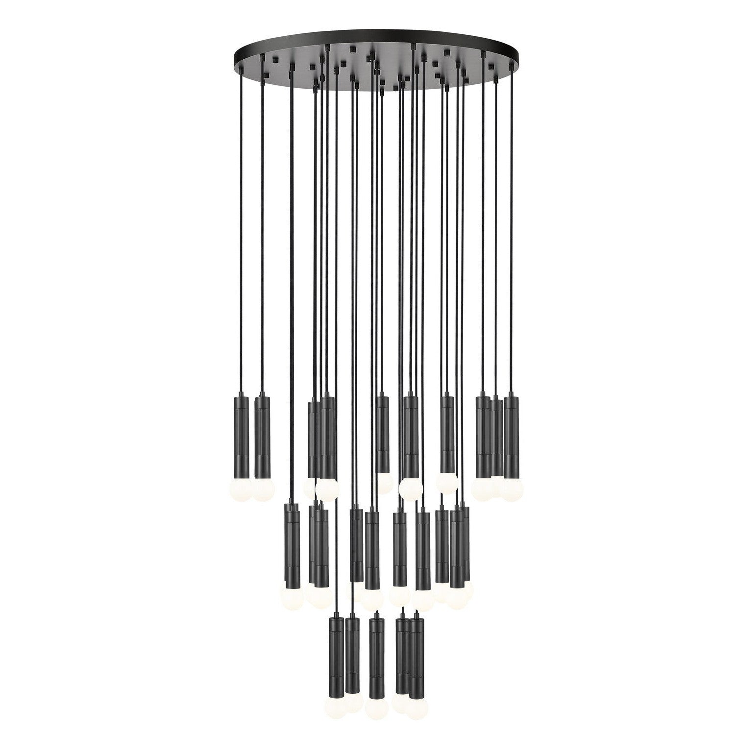 Z-Lite - 1956P-27R-MB - 27 Light Chandelier - Stari - Matte Black
