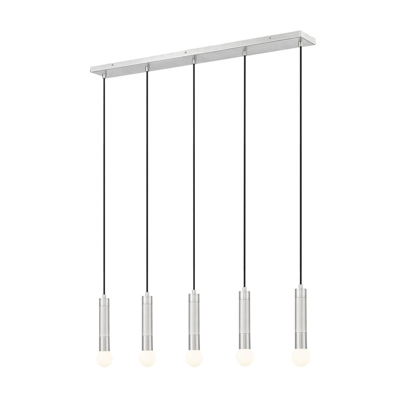Z-Lite - 1956P-5L-BN - Five Light Linear Chandelier - Stari - Brushed Nickel