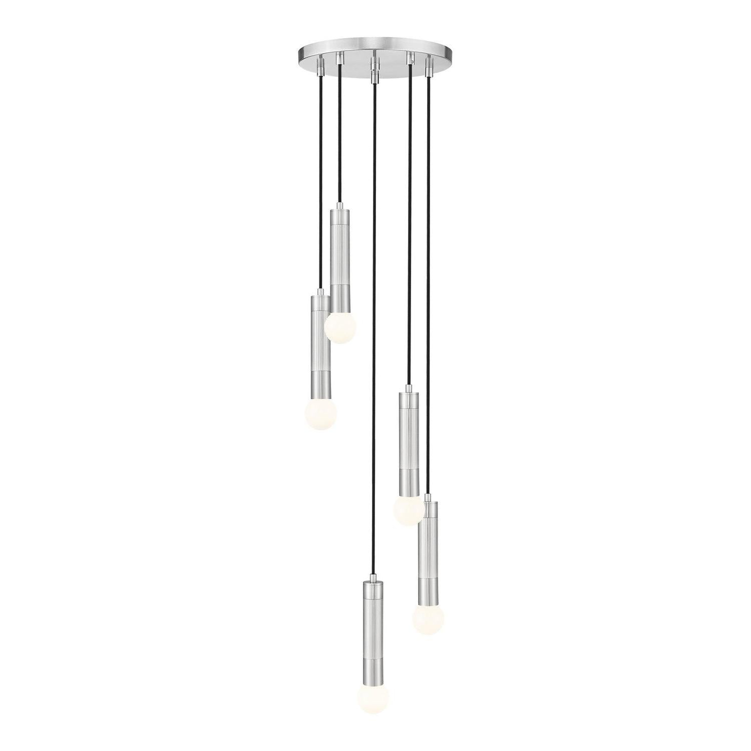 Z-Lite - 1956P-5R-BN - Five Light Chandelier - Stari - Brushed Nickel