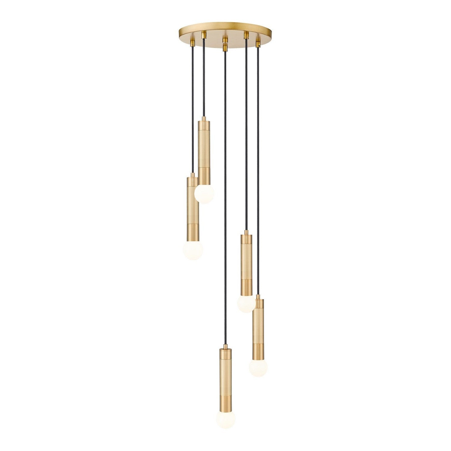 Z-Lite - 1956P-5R-MGLD - Five Light Chandelier - Stari - Modern Gold