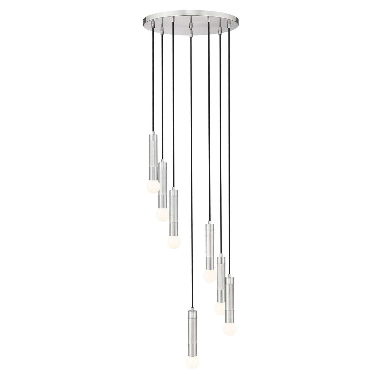 Z-Lite - 1956P-7R-BN - Seven Light Chandelier - Stari - Brushed Nickel