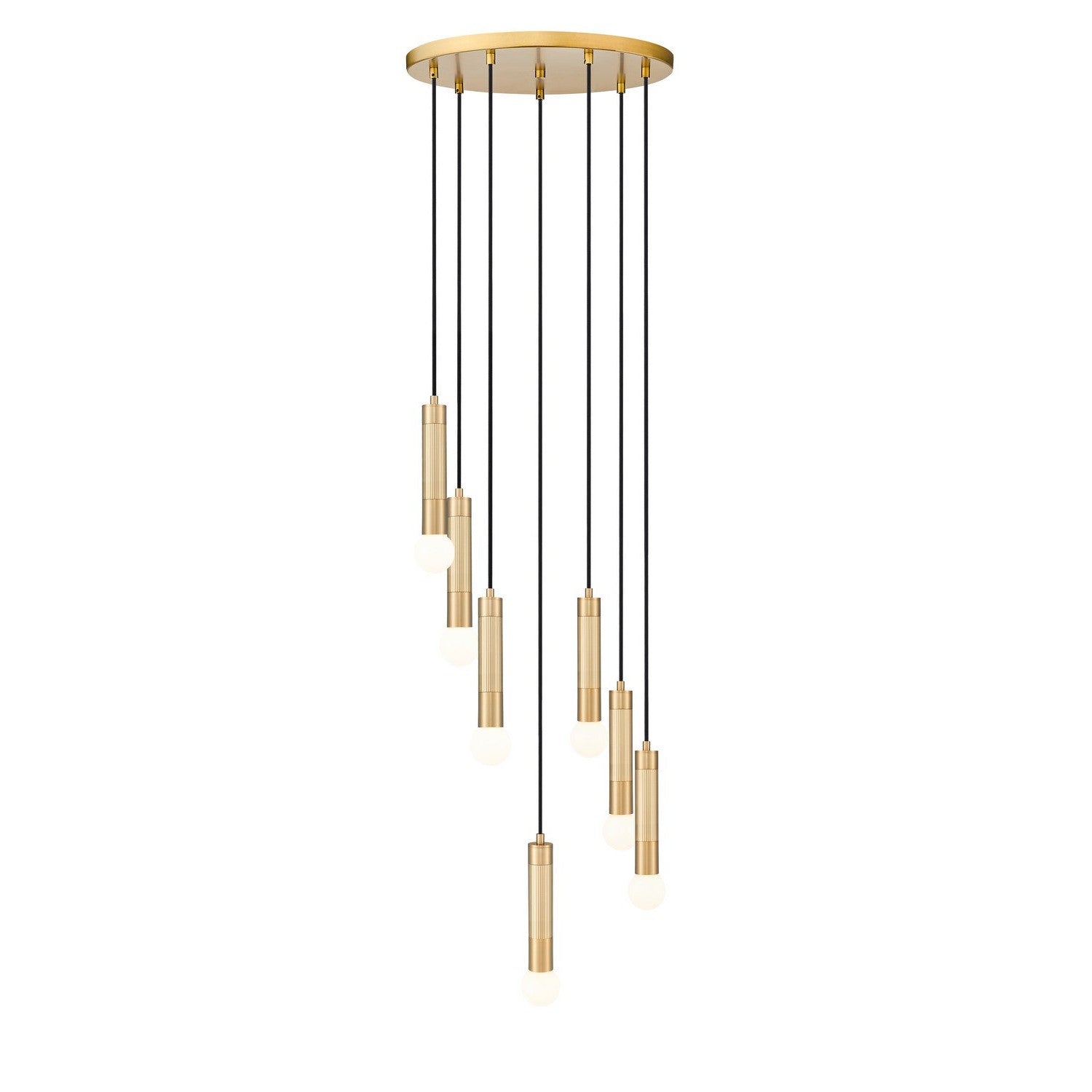 Z-Lite - 1956P-7R-MGLD - Seven Light Chandelier - Stari - Modern Gold