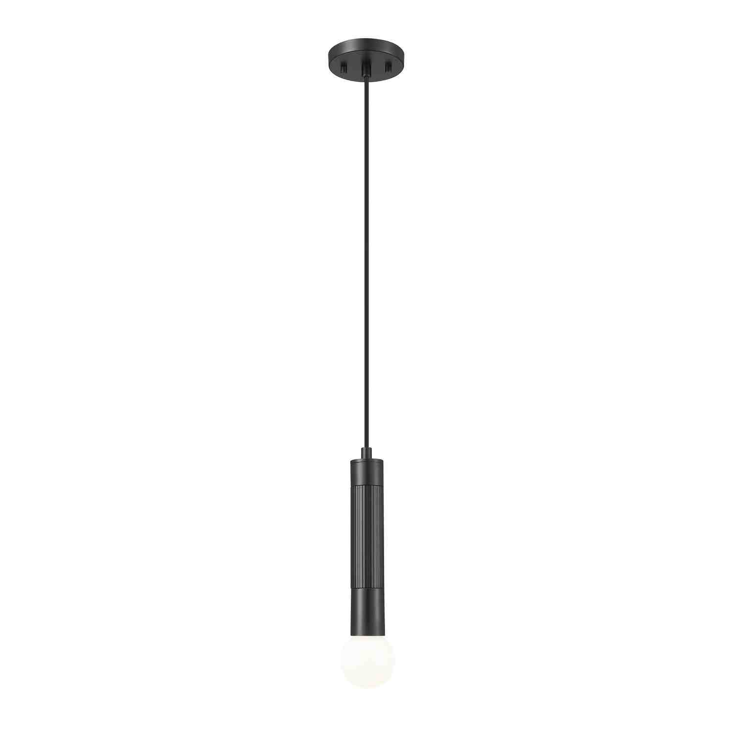 Z-Lite - 1956P-MB - One Light Pendant - Stari - Matte Black