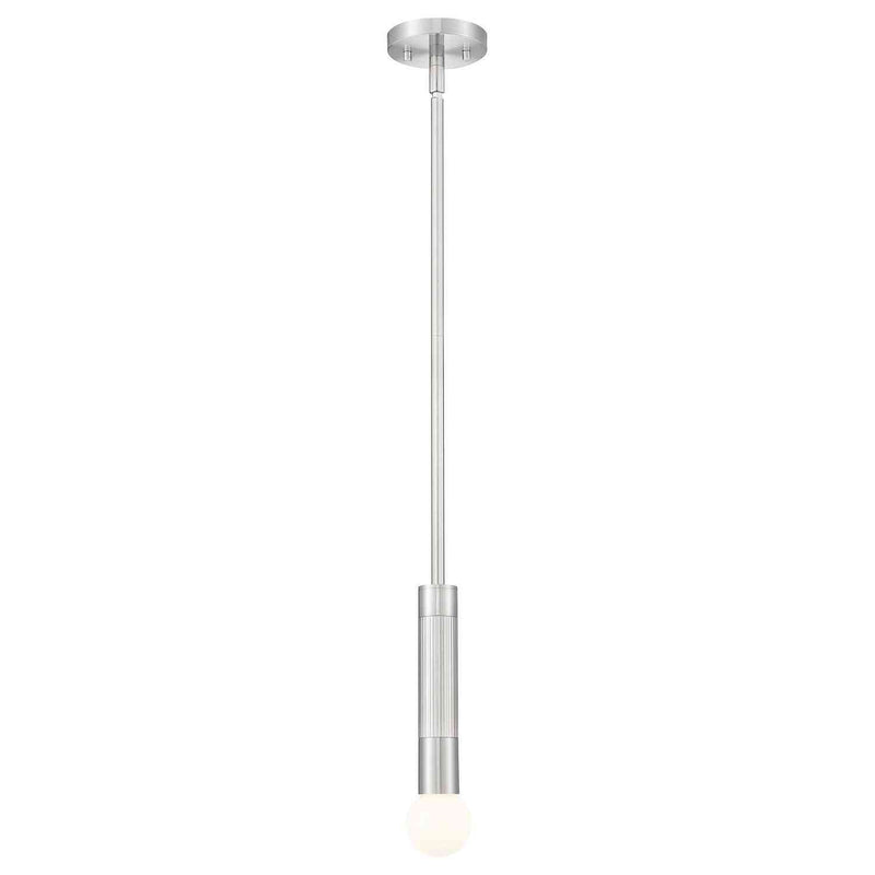 Z-Lite - 1956P-ROD-BN - One Light Pendant - Stari - Brushed Nickel