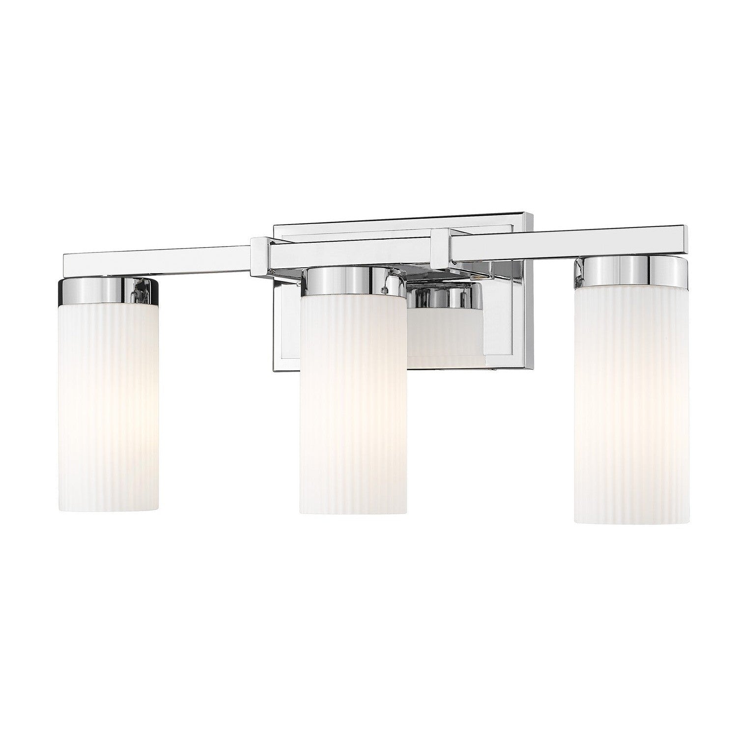 Z-Lite - 3044-3V-CH - Three Light Vanity - Danica - Chrome