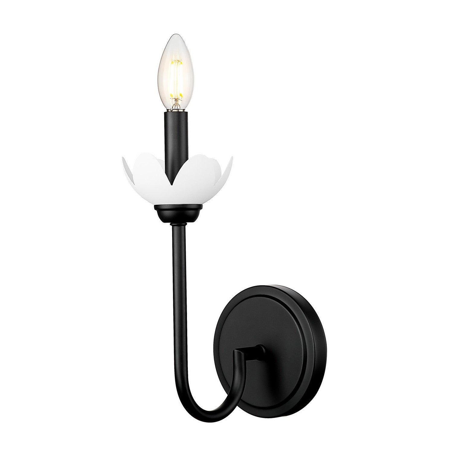 Z-Lite - 352-1S-MB - One Light Wall Sconce - Allistair - Matte Black