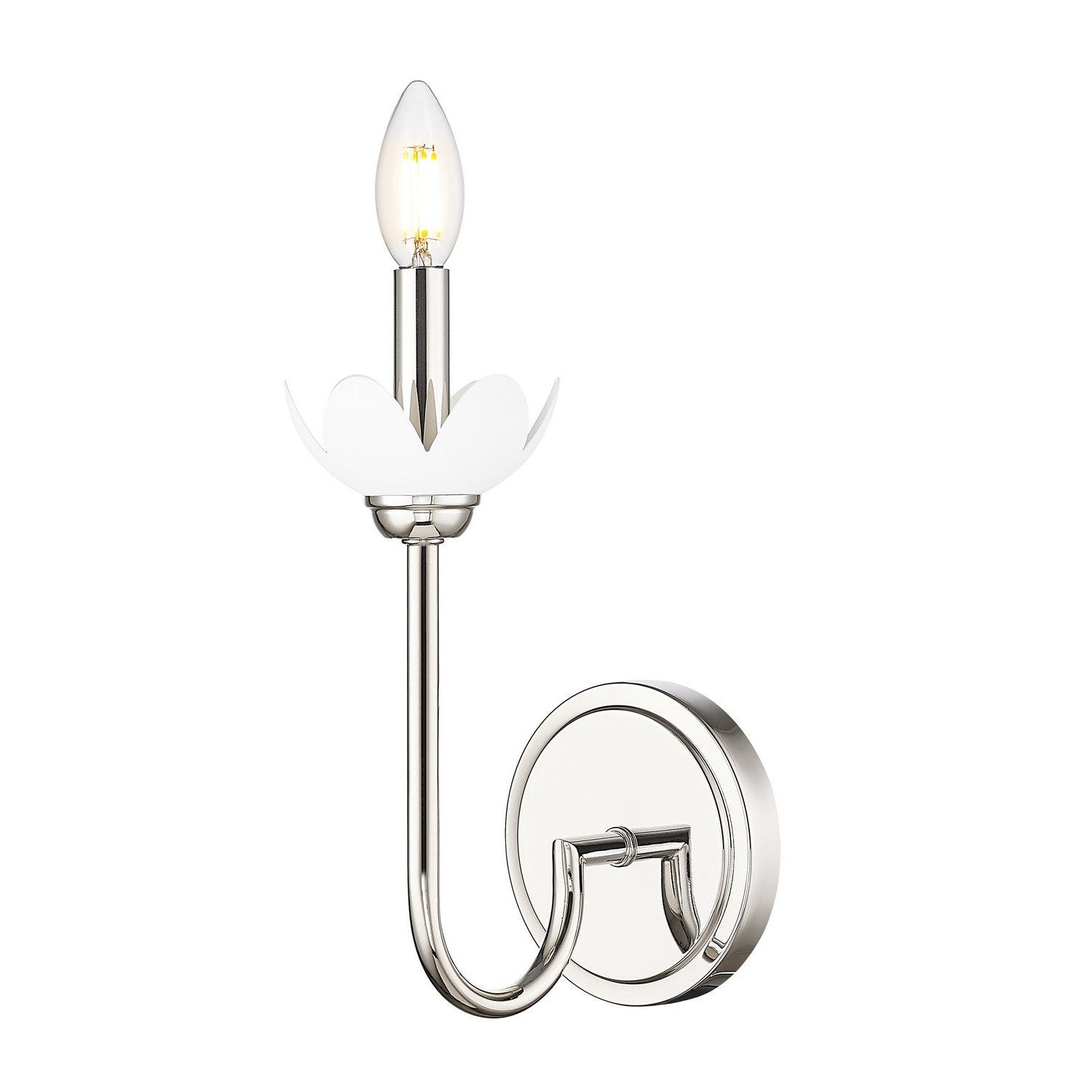 Z-Lite - 352-1S-PN - One Light Wall Sconce - Allistair - Polished Nickel