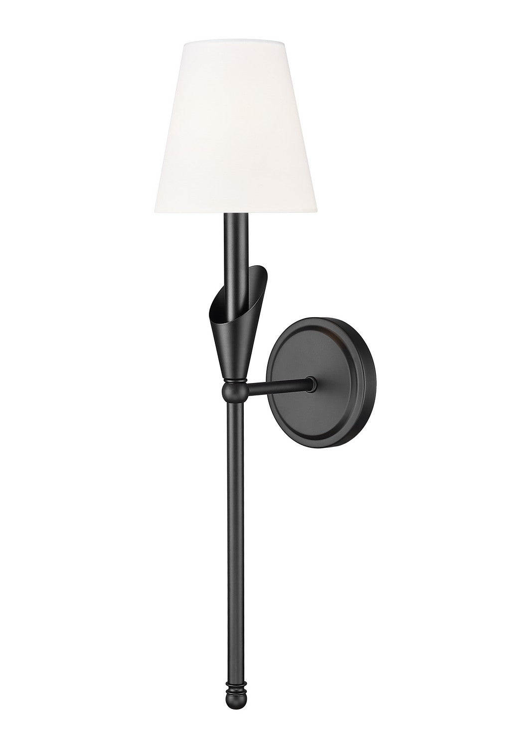 Z-Lite - 4014-1SA-MB - One Light Wall Sconce - Claudelle - Matte Black