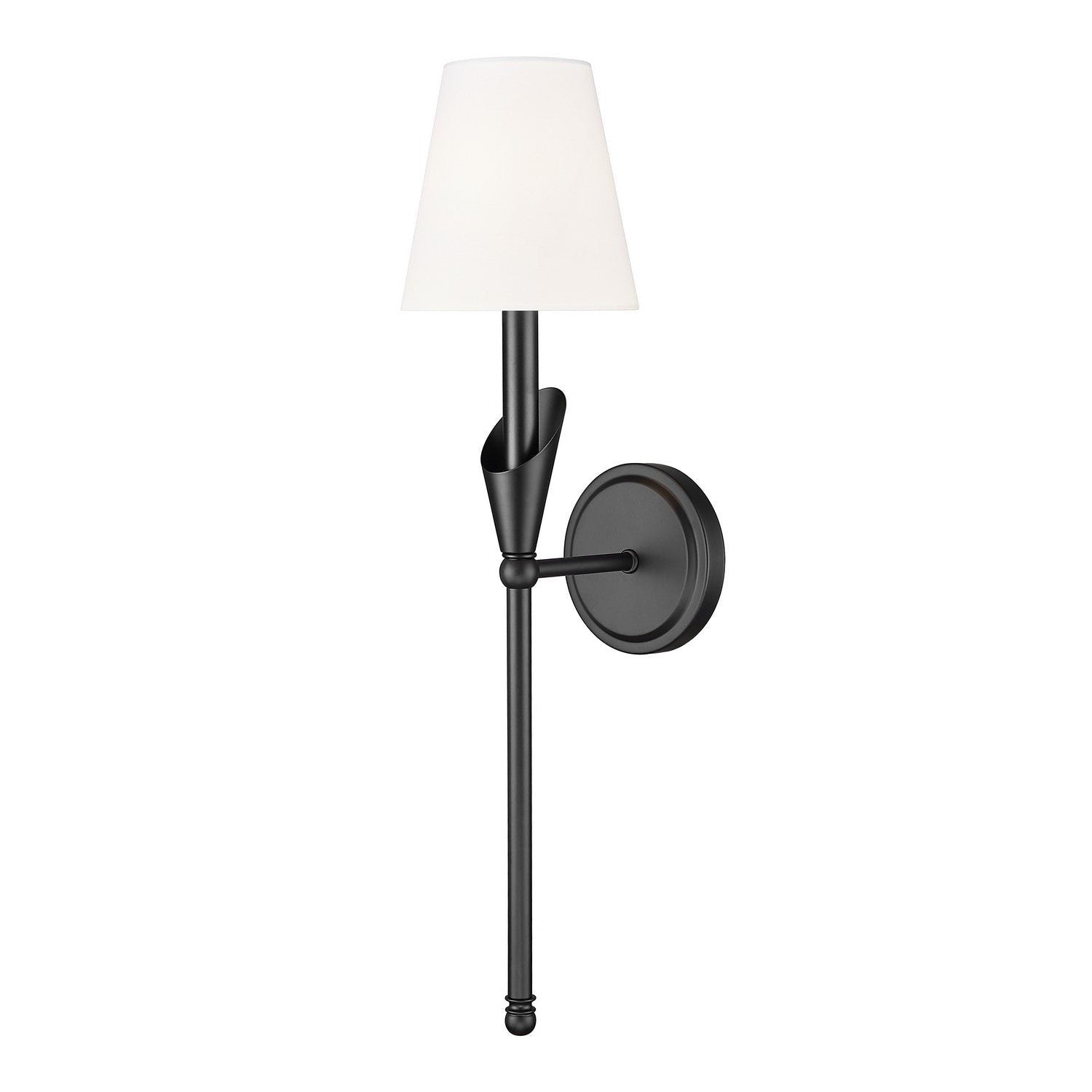 Z-Lite - 4014-1SA-MB - One Light Wall Sconce - Claudelle - Matte Black