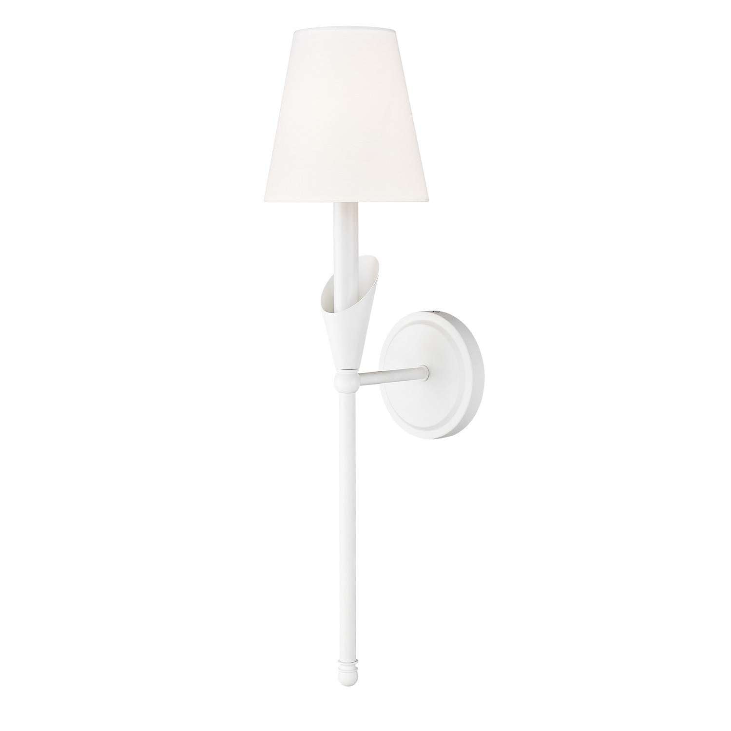 Z-Lite - 4014-1SA-TW - One Light Wall Sconce - Claudelle - Textured White