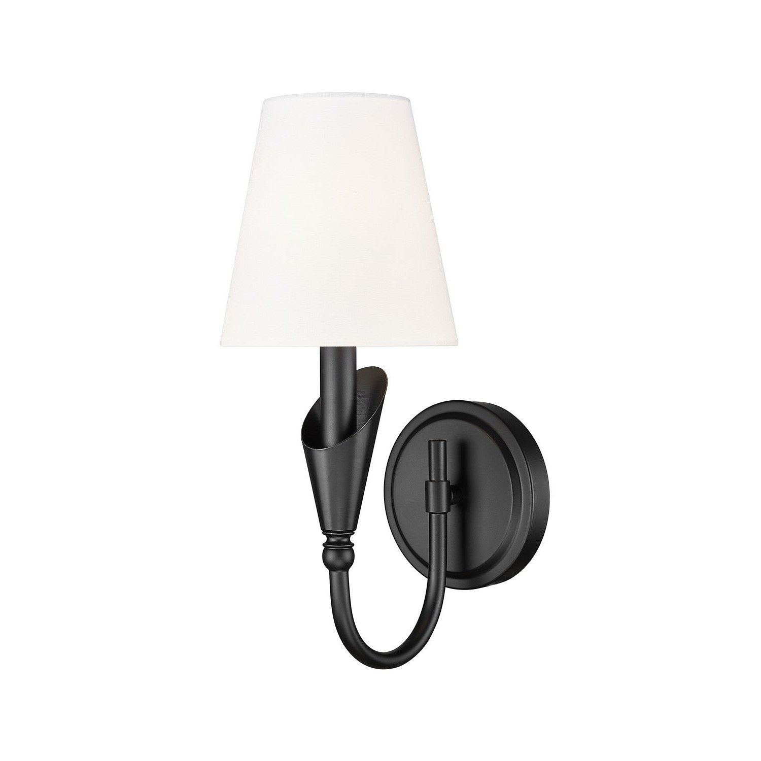 Z-Lite - 4014-1S-MB - One Light Wall Sconce - Claudelle - Matte Black