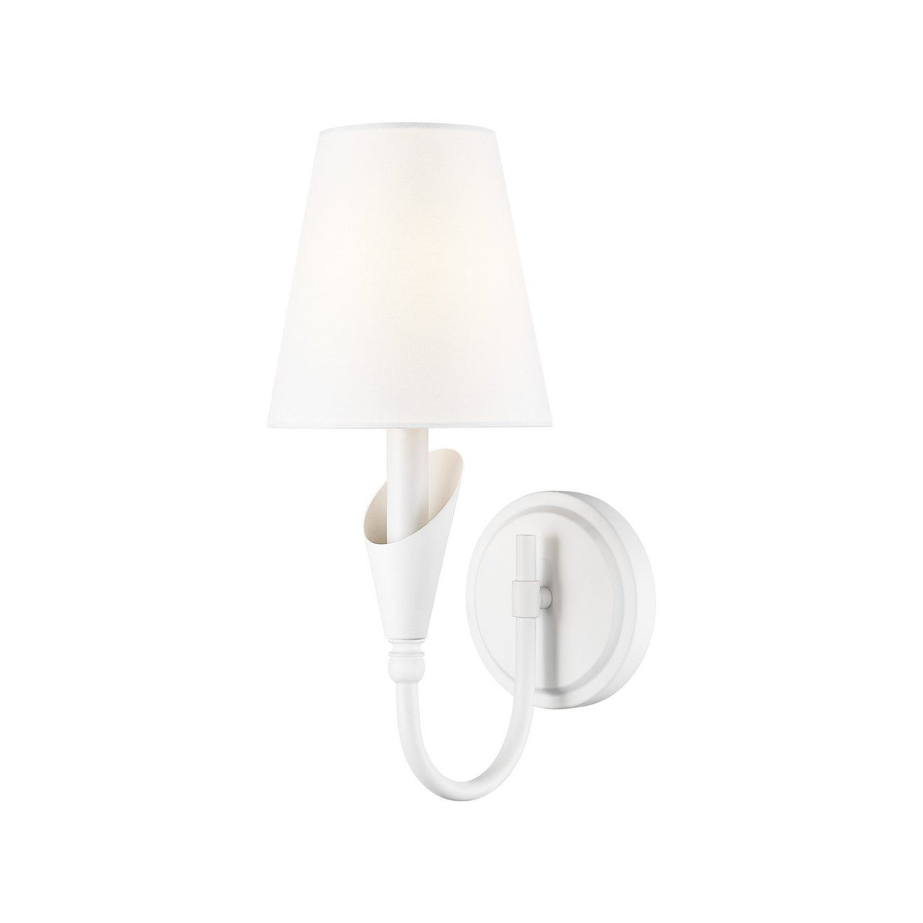 Z-Lite - 4014-1S-TW - One Light Wall Sconce - Claudelle - Textured White