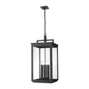 Z-Lite - 5019CHXXL-BK - Six Light Outdoor Chain Mount Ceiling Fixture - Hartwell - Sand Black
