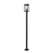 Z-Lite - 5019PHBS-536P-BK - Four Light Outdoor Post Mount - Hartwell - Sand Black