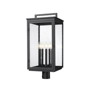 Z-Lite - 5019PHXLR-BK - Five Light Outdoor Post Mount - Hartwell - Sand Black