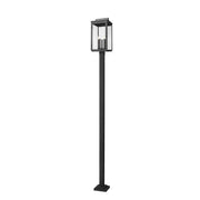 Z-Lite - 5019PHXLS-536P-BK - Five Light Outdoor Post Mount - Hartwell - Sand Black