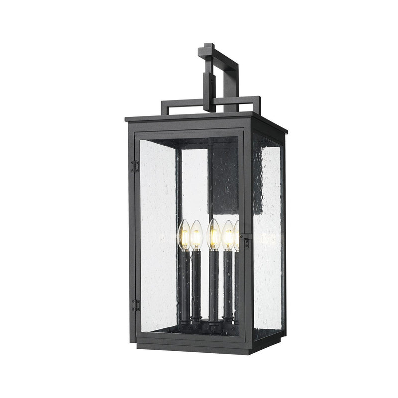Z-Lite - 5019XL-BK - Five Light Outdoor Wall Mount - Hartwell - Sand Black