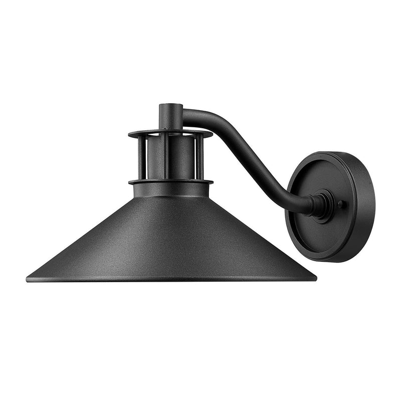 Z-Lite - 5022M-BK - One Light Outdoor Wall Mount - RLM - Sand Black