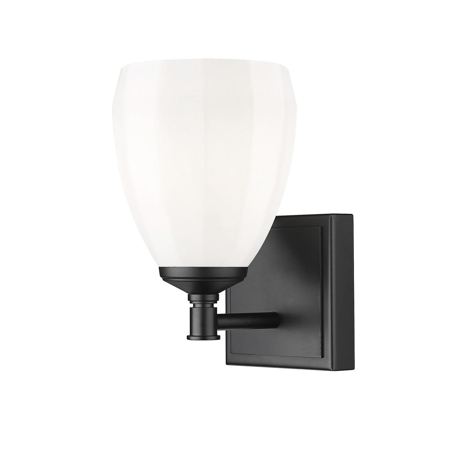 Z-Lite - 7004-1V-MB - One Light Vanity - Oren - Matte Black