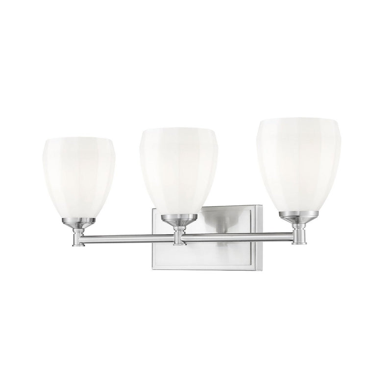 Z-Lite - 7004-3V-BN - Three Light Vanity - Oren - Brushed Nickel