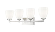 Z-Lite - 7004-4V-BN - Four Light Vanity - Oren - Brushed Nickel