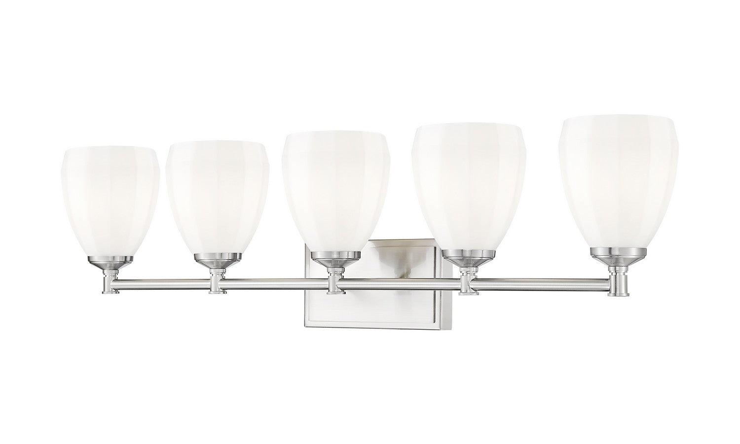Z-Lite - 7004-5V-BN - Five Light Vanity - Oren - Brushed Nickel