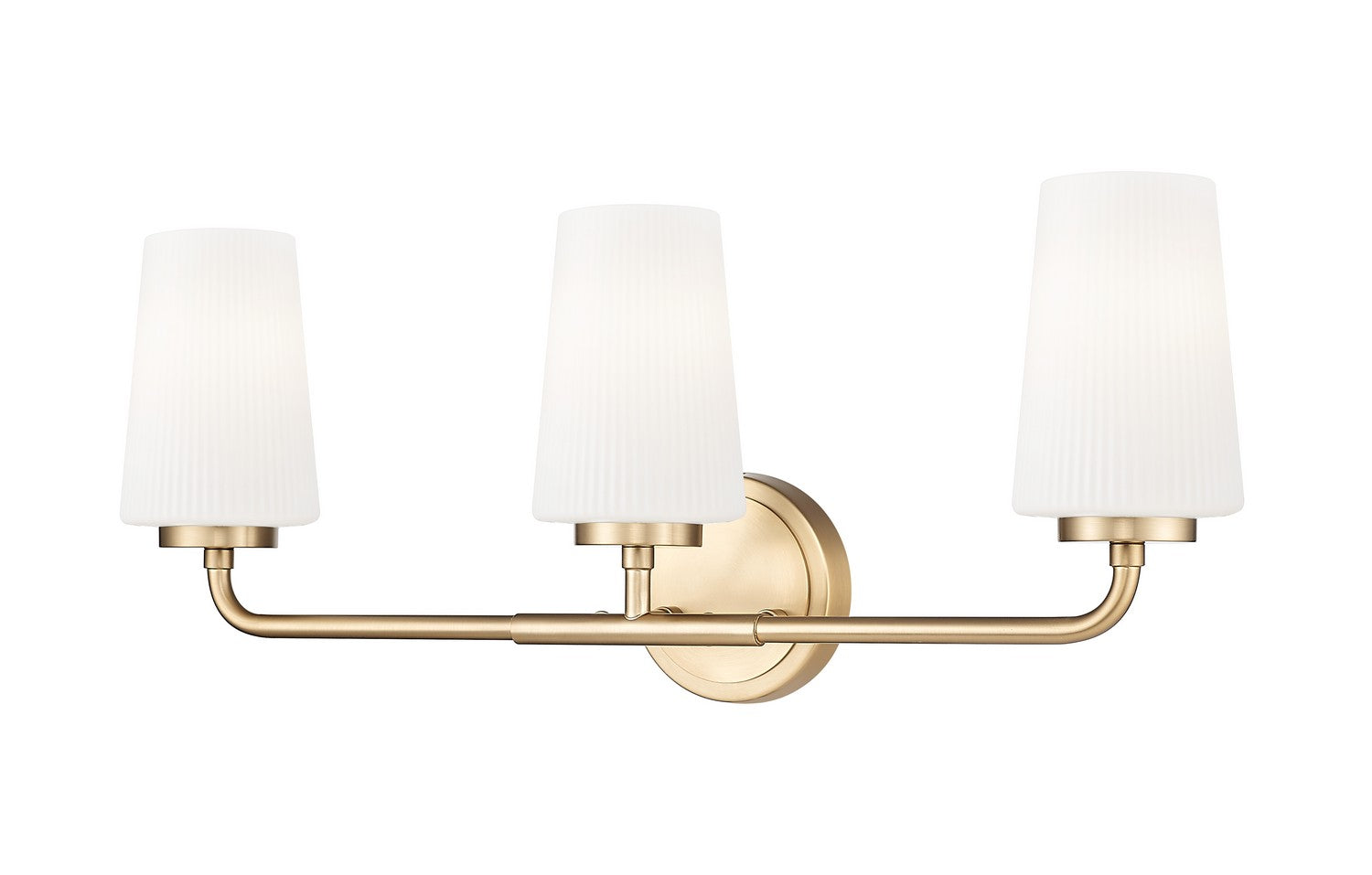 Z-Lite - 7005-3V-MGLD - Three Light Vanity - Montford - Modern Gold