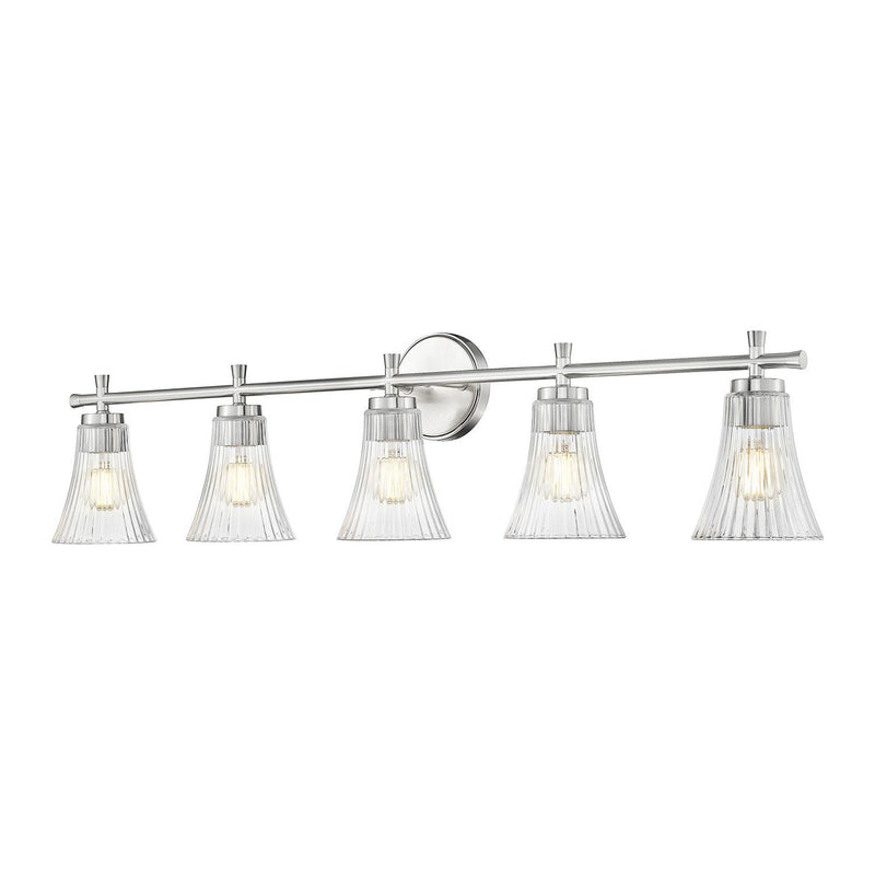 Z-Lite - 7519-5V-BN - Five Light Vanity - Belle - Brushed Nickel